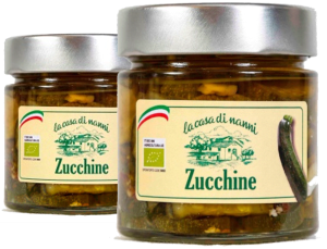 Zucchine Biologiche all'Olio Extravergine di Oliva