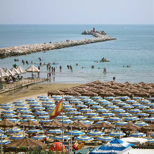 La spiaggia del Lido Saraceni :: 729